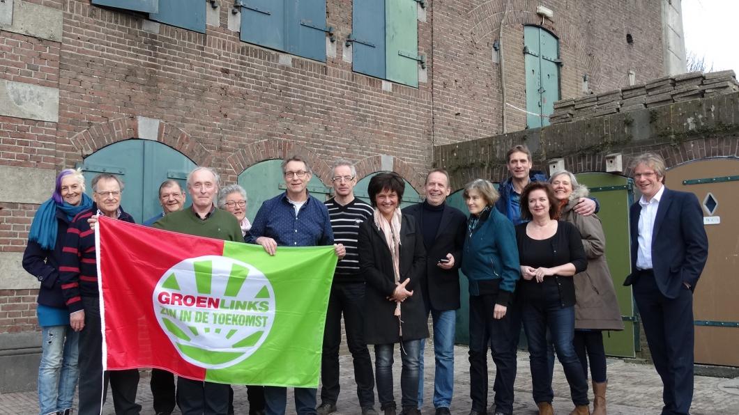 GroenLinks met Marc Witteman op het C-Fordt te Maarsseveen