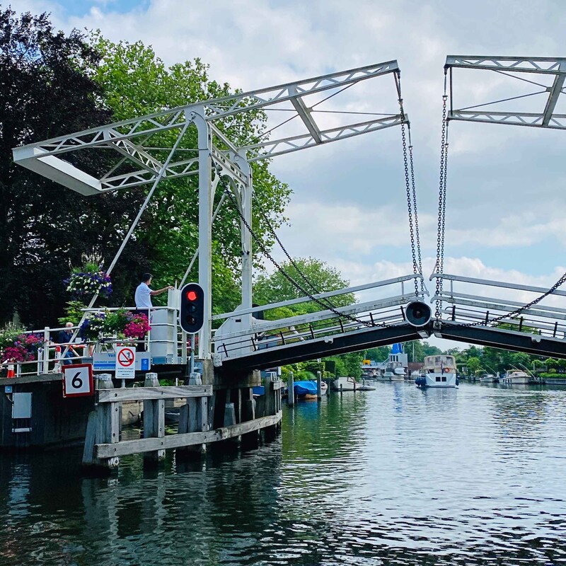 Vechtbrug bij Nieuwersluis.